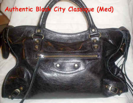 balenciaga city bag authenticity