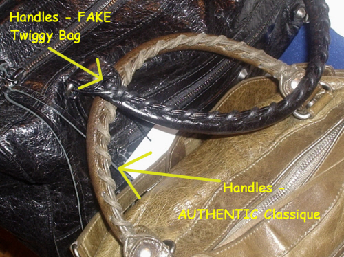 balenciaga real vs fake bag